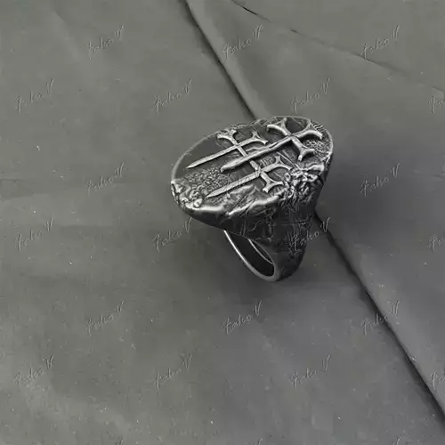 Ring Three of Swords