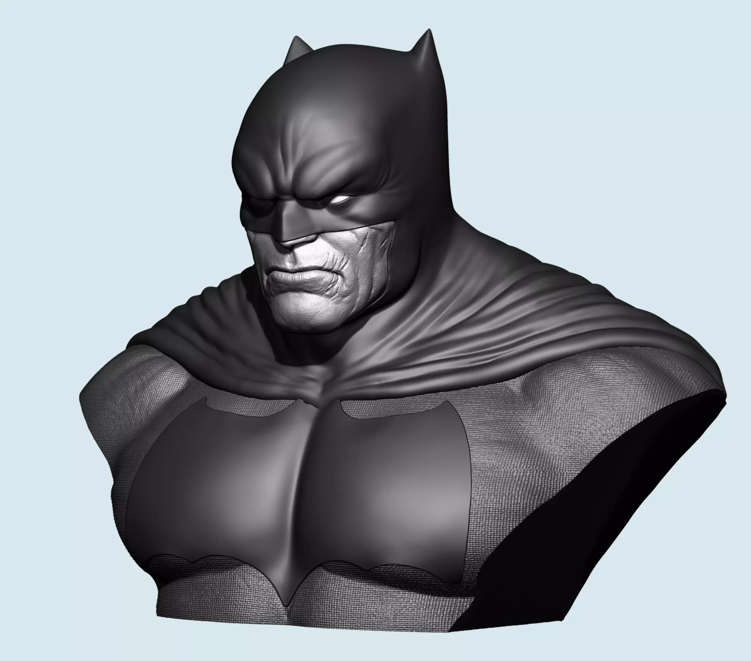 Batman bust for printing 3D print model