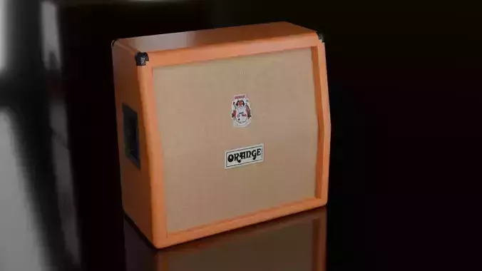 4x12 Guitar Cab - Orange PPC412 Slope