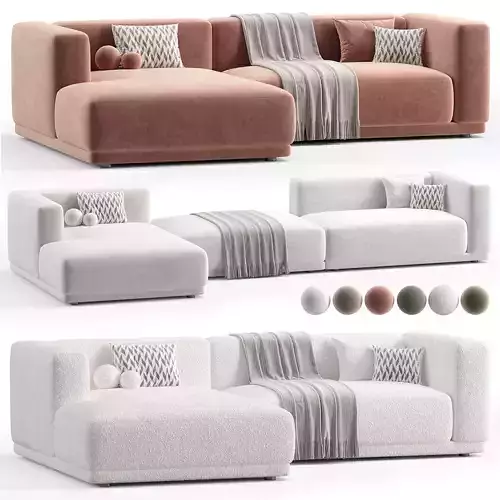 Modular corner sofa HESSER