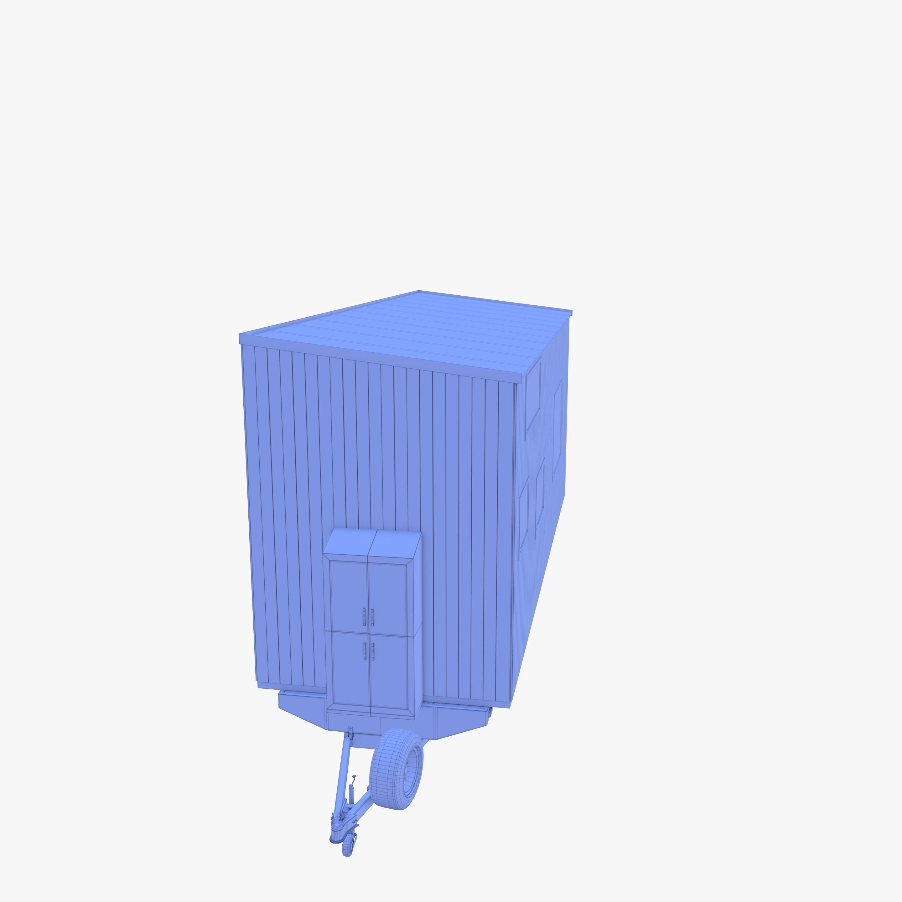 Mobile house trailer V1 3D model_16