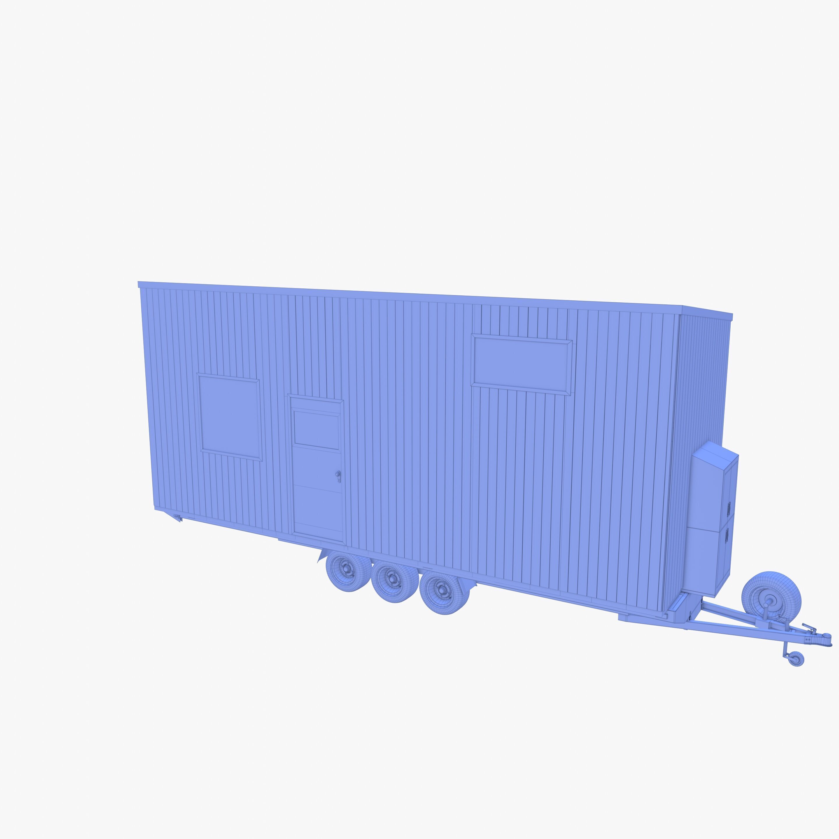 Mobile house trailer V1 3D model_14