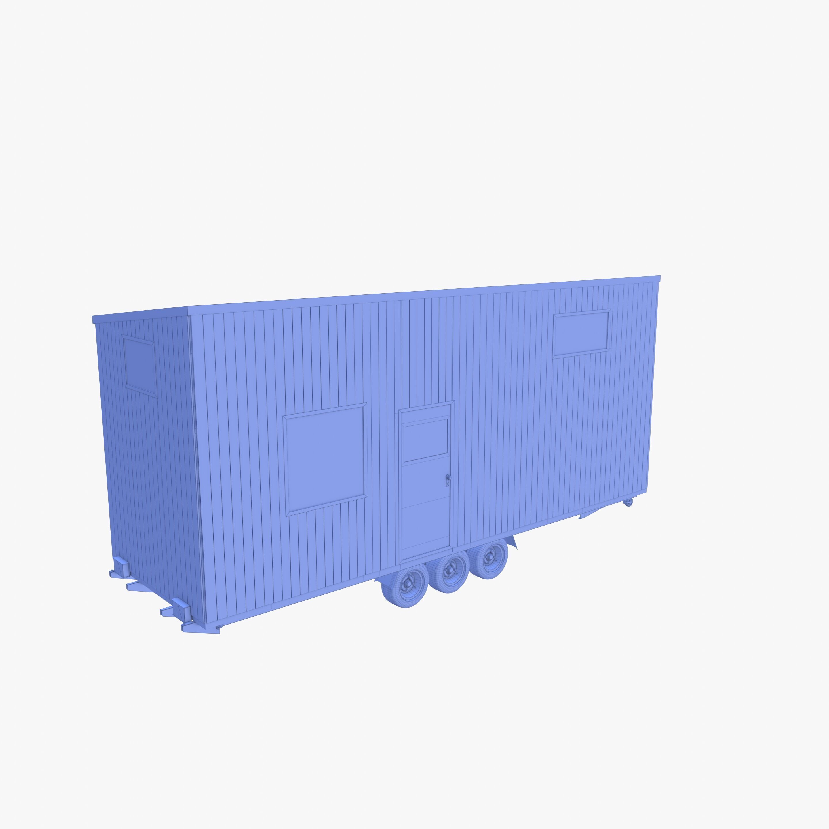 Mobile house trailer V1 3D model_20