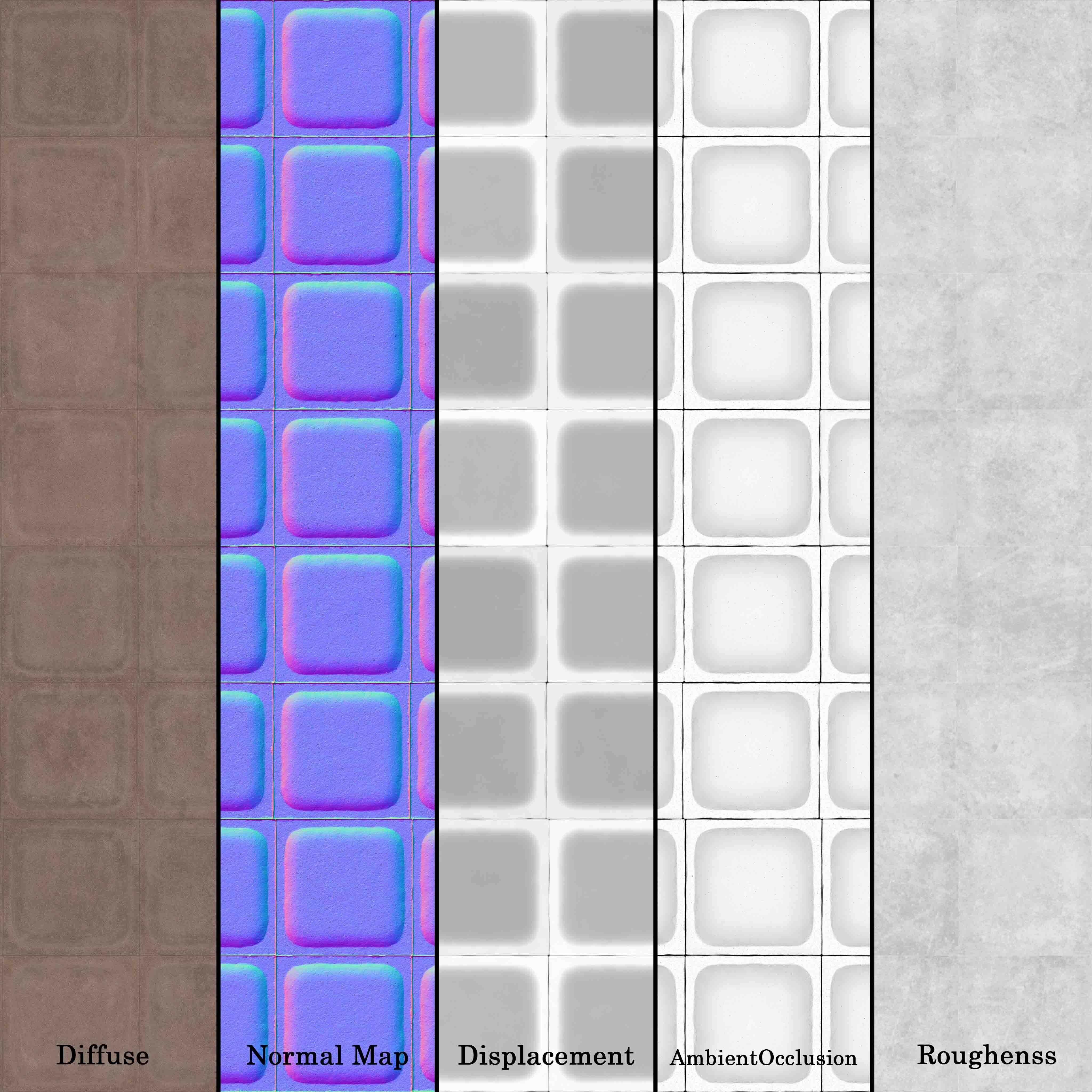 Tile Void Fornace Brion 02 - Seamless Texture_5