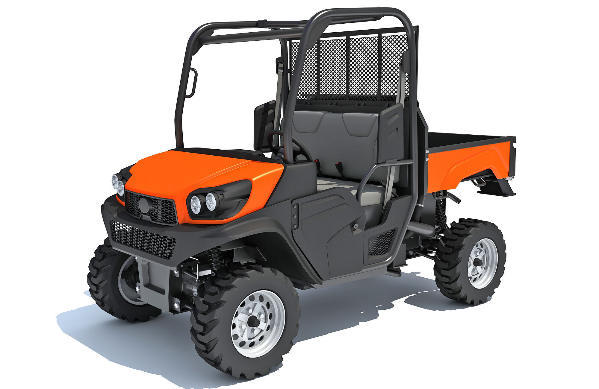UTV Utility Vehicle 3D model_10