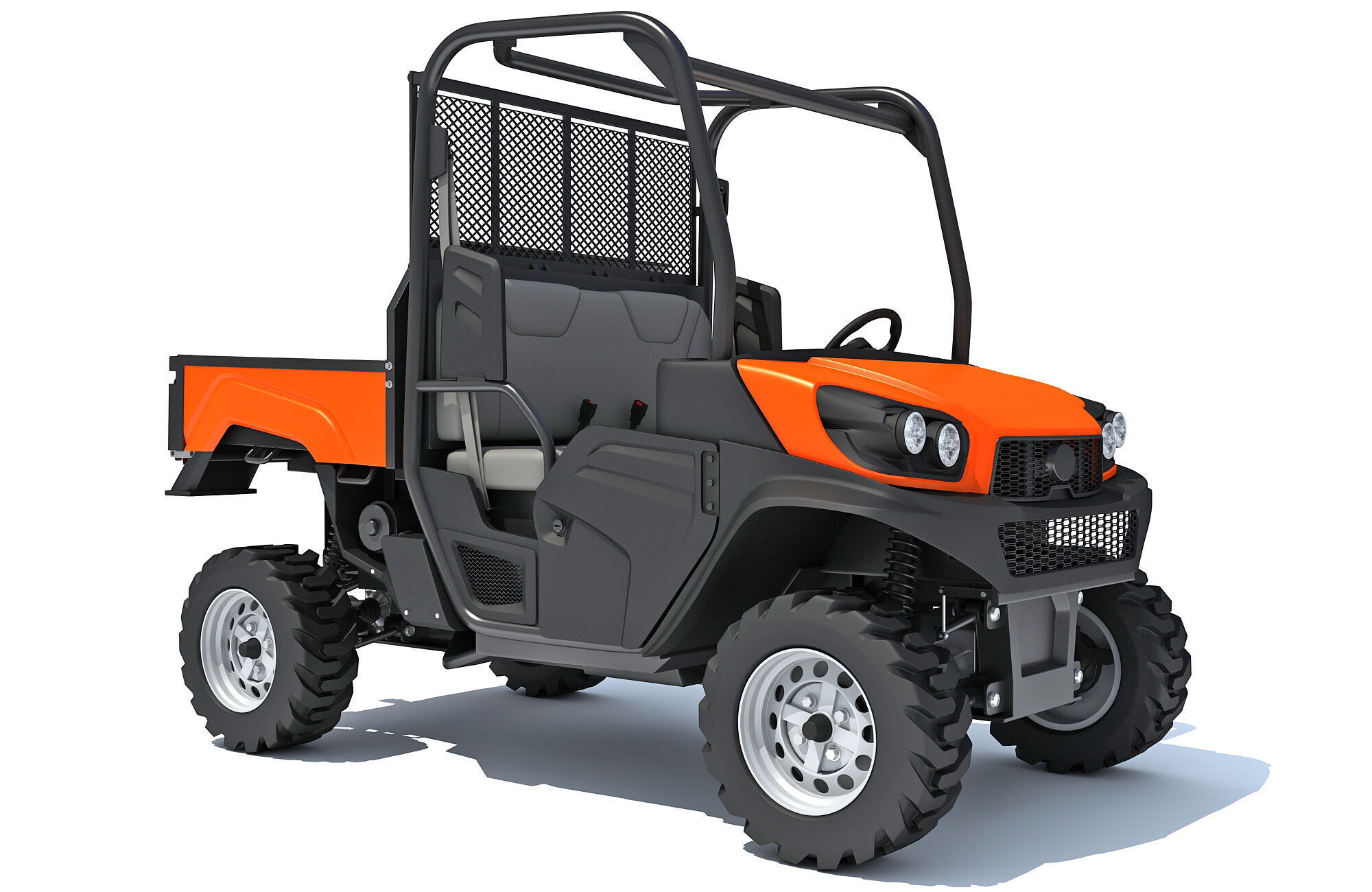 UTV Utility Vehicle 3D model_9
