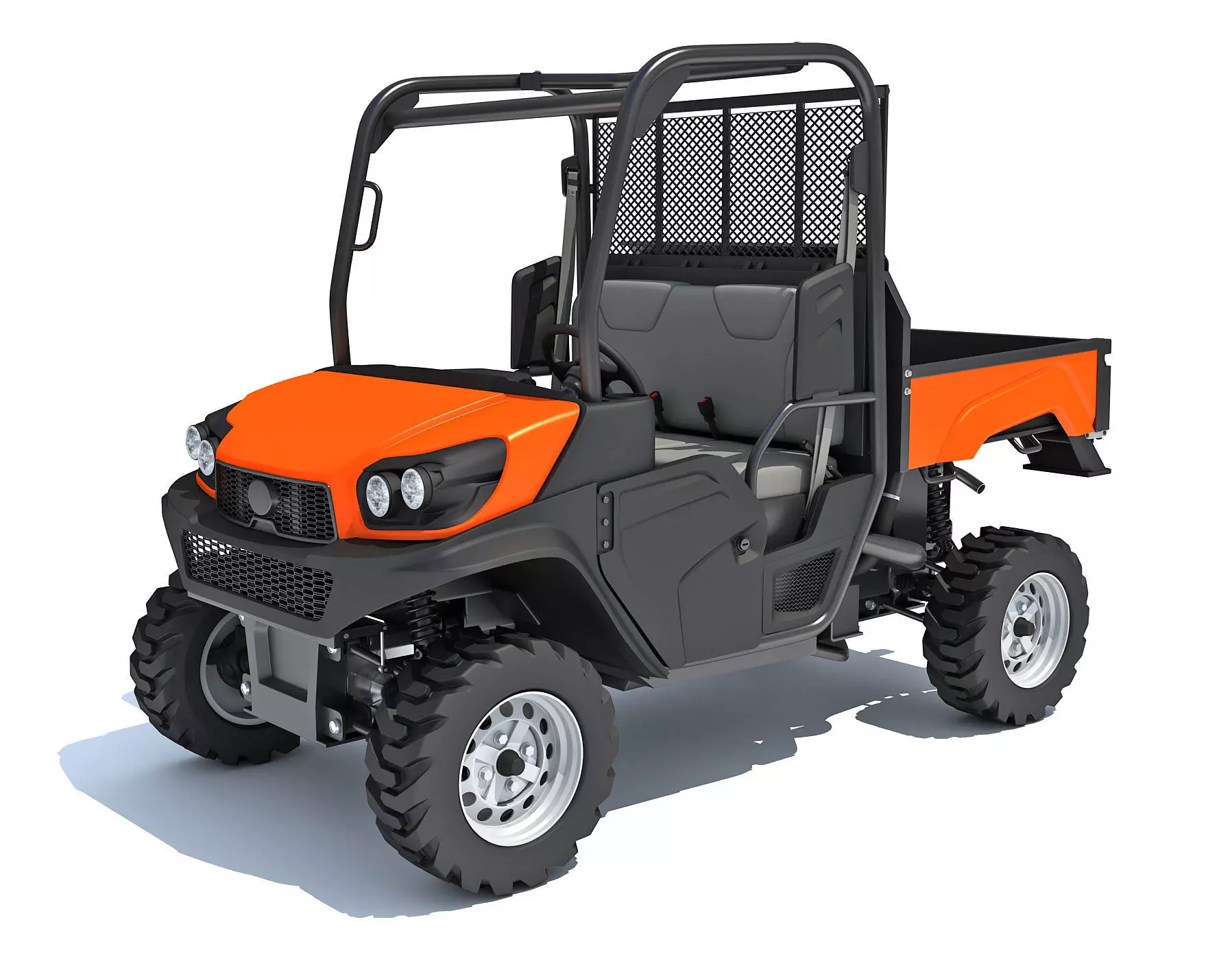 UTV Utility Vehicle 3D model_0