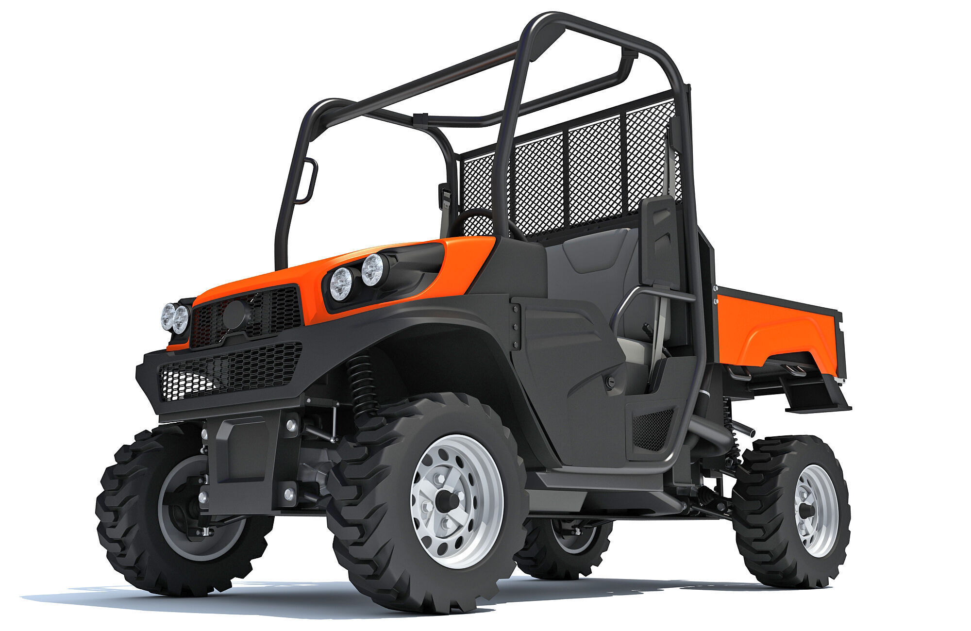 UTV Utility Vehicle 3D model_12