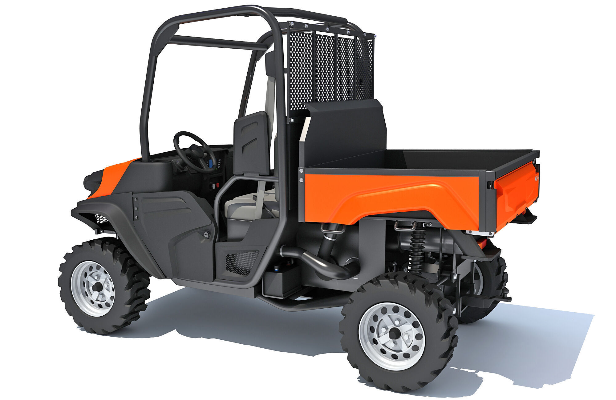 UTV Utility Vehicle 3D model_2