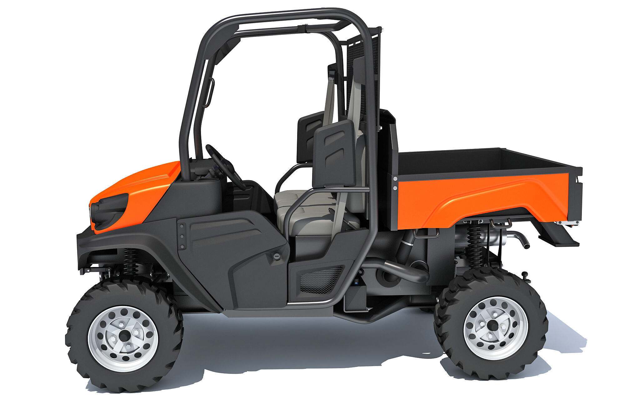 UTV Utility Vehicle 3D model_1