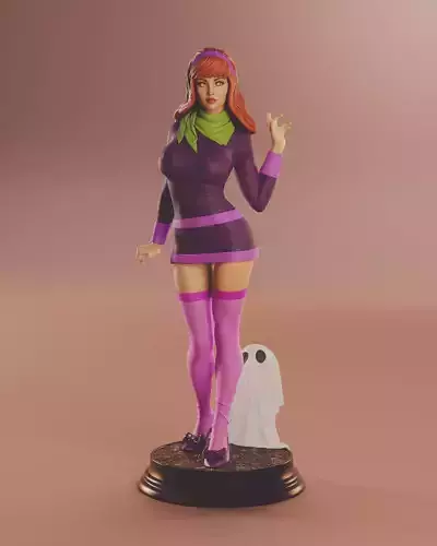 Daphne 3D print model