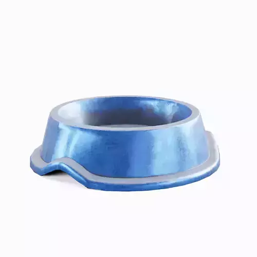 Metal Dog Bowl 04