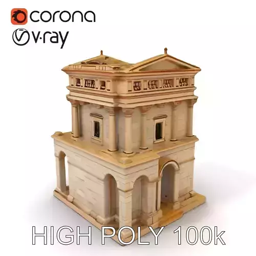 Ancient Roman Building Model Pack