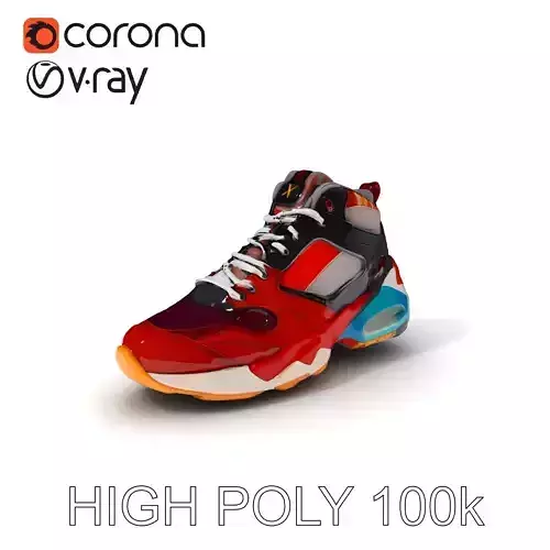 Modern Sneaker Fashion Model Pack