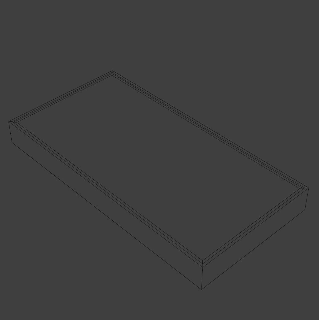 Modular Office Ceiling Pack Low-poly 3D model_8