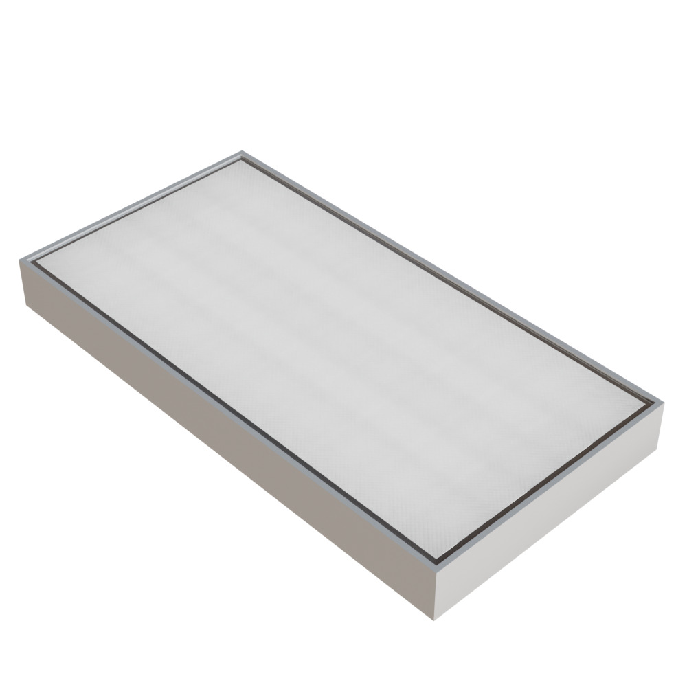 Modular Office Ceiling Pack Low-poly 3D model_7