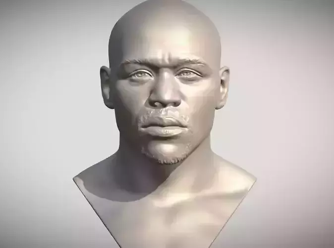 Floyd Mayweather bust 3D print model
