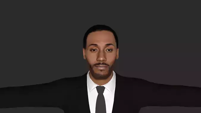 Kawhi Leonard Hyper Realistic Full Body Rigged 3D Character