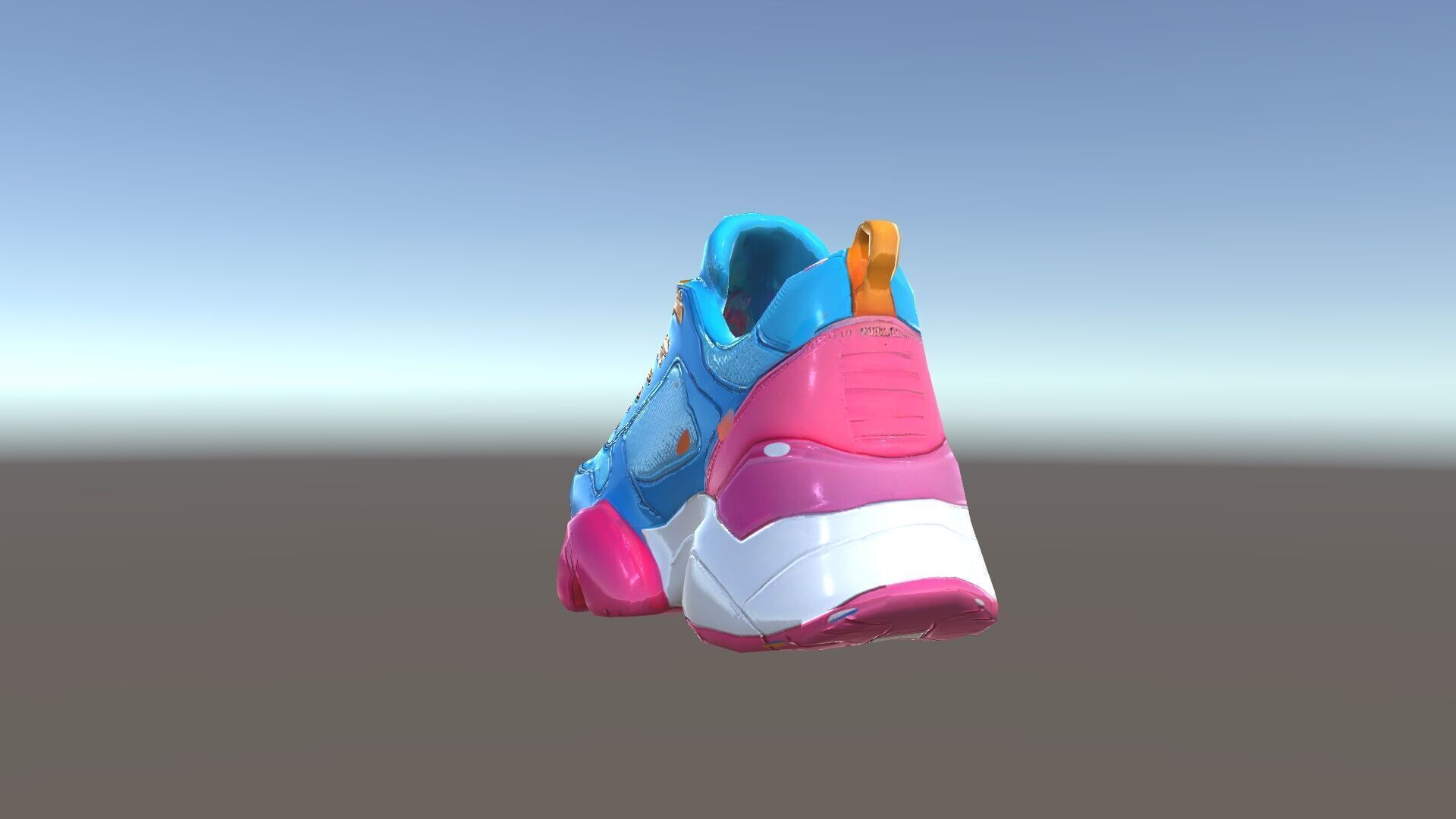 Colorful Sneaker Model Pack Low-poly 3D model_26