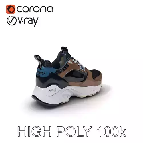 Modern Sneaker D Model Pack