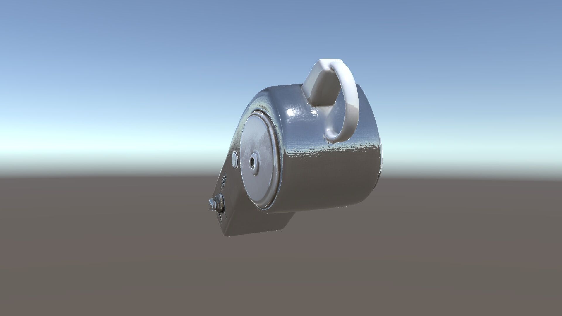 Metallic Whistle D Model Pack Low-poly 3D model_29