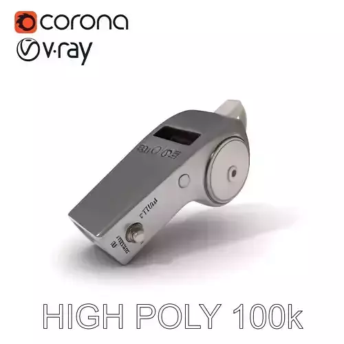 Metallic Whistle D Model Pack