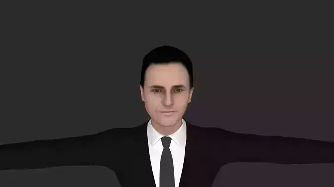 kevin droniak Hyper Realistic Full Body  Rigged 3D Character