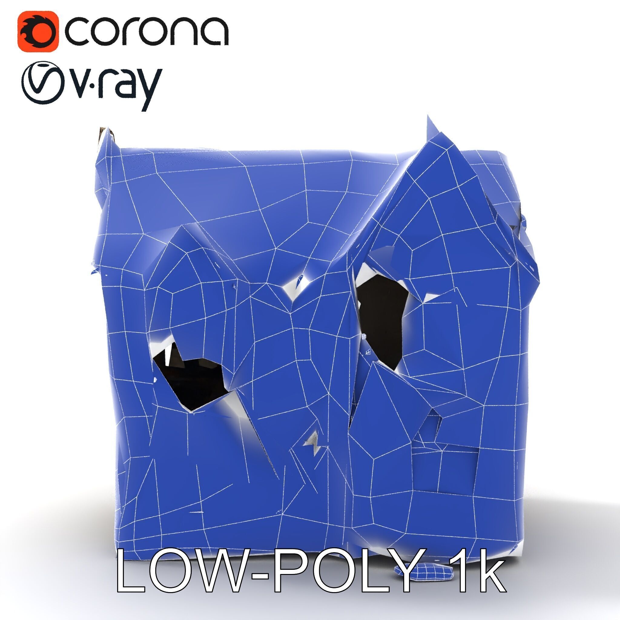 Vintage Tudor House D Model Pack Low-poly 3D model_25