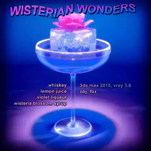 Wisterian Wonders cocktail