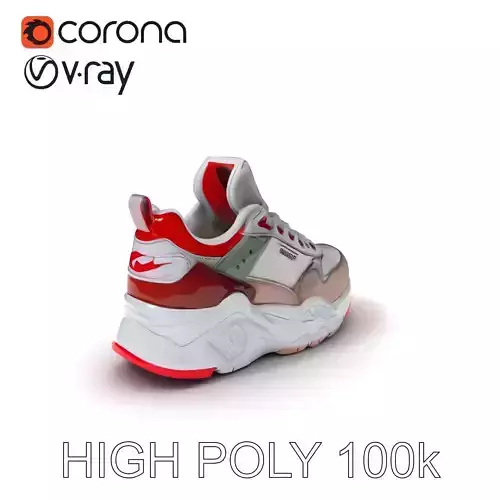 Stylish Urban Sneaker Model Pack