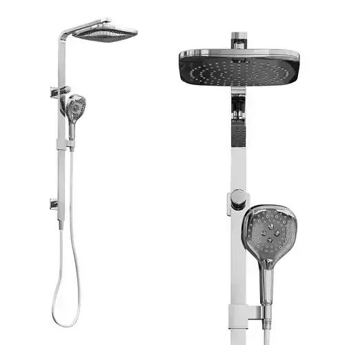 Nuage Twin Shower 3D model
