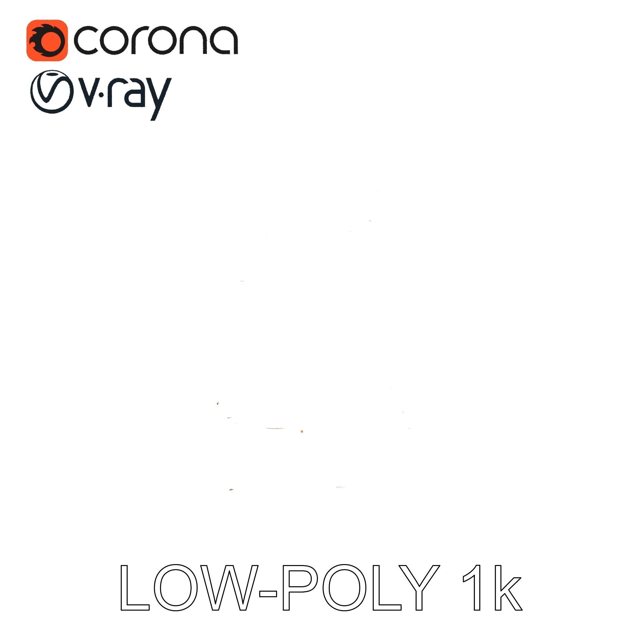 Traditional Pagoda Model Pack for Architectural Visualization Low-poly 3D model_32