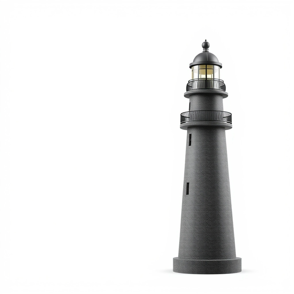Lighthouse Structure Model Pack Low-poly 3D model_4
