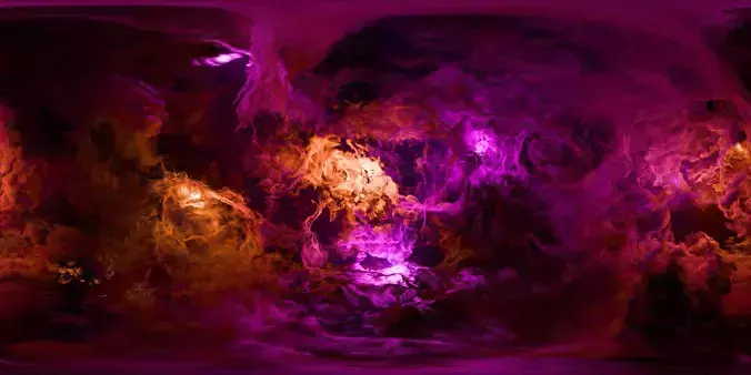 Emberstorm Nebula Skybox 8k
