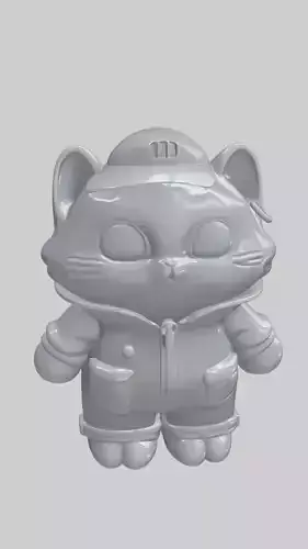 Cat cute 3D