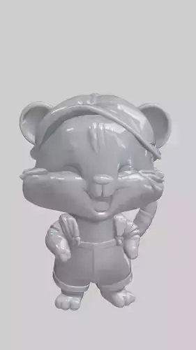 Tiger Cute 3D