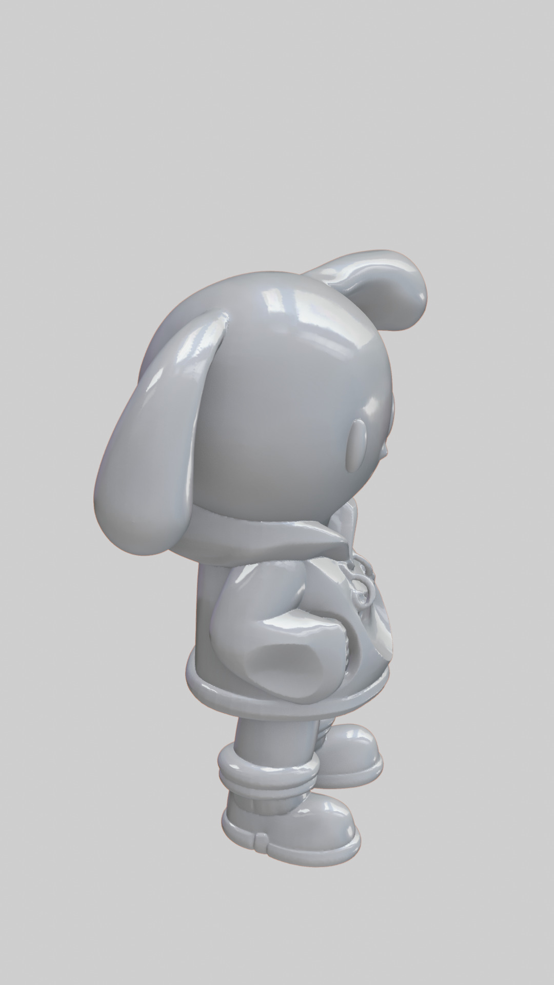 Rabit Cool 3D 3D print model_2