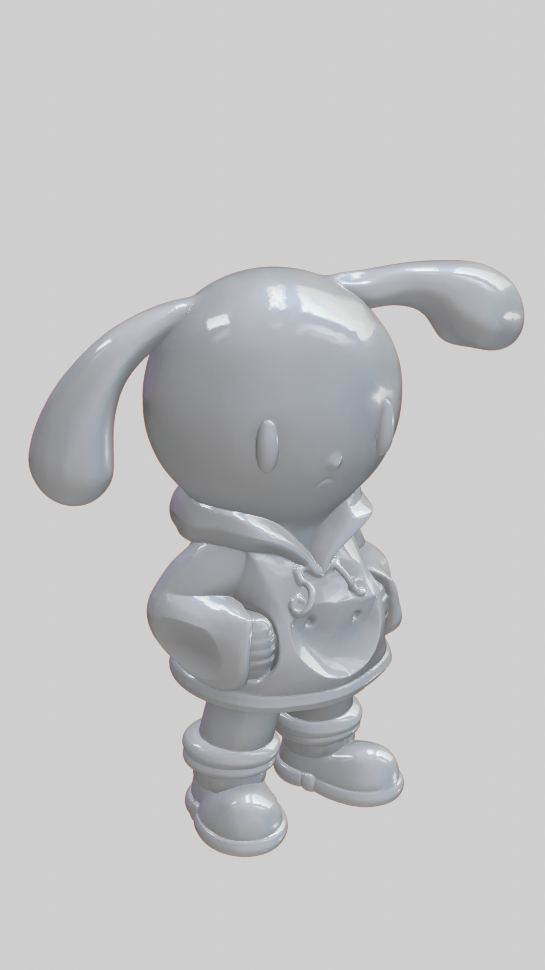 Rabit Cool 3D 3D print model_1