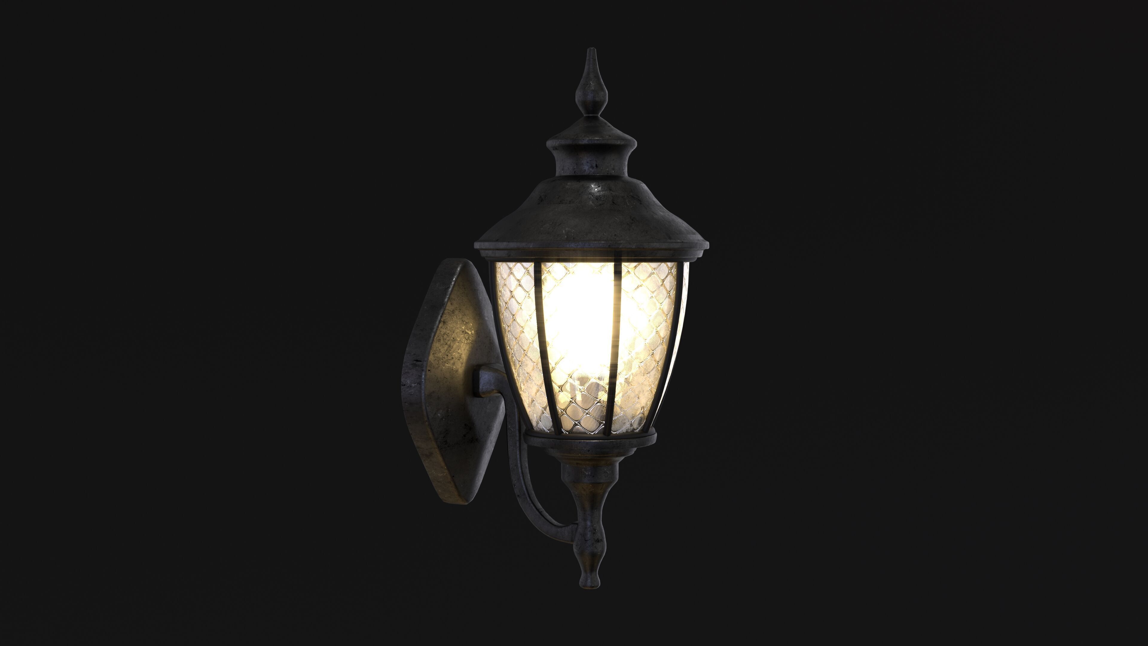 Wall Light 3D Model 3D model_7