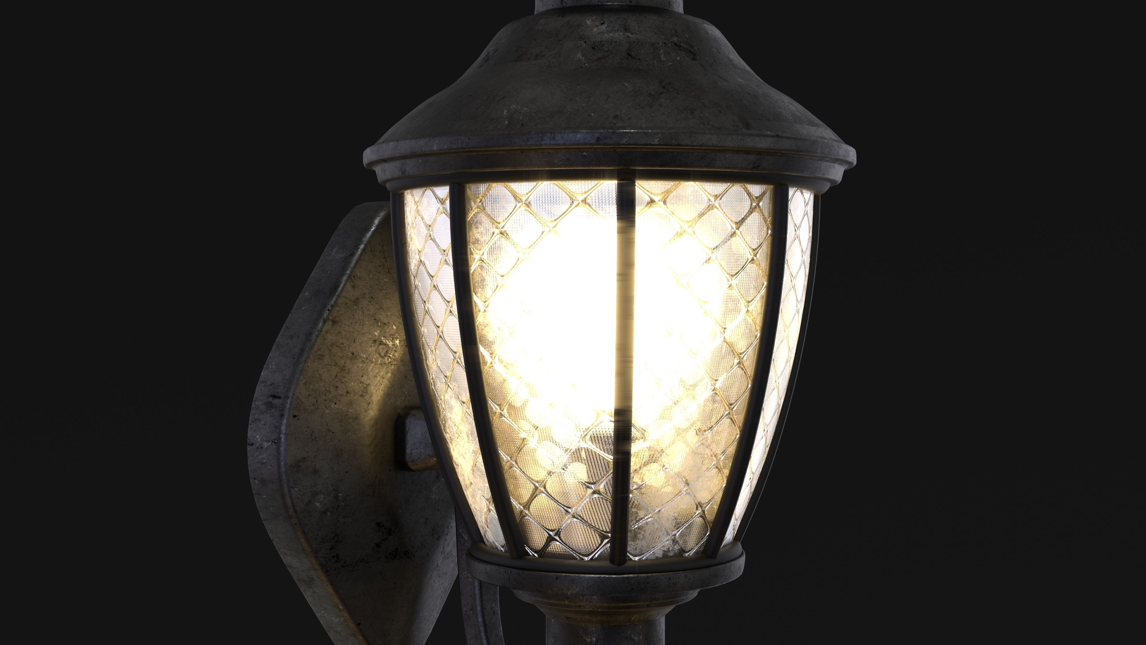 Wall Light 3D Model 3D model_11