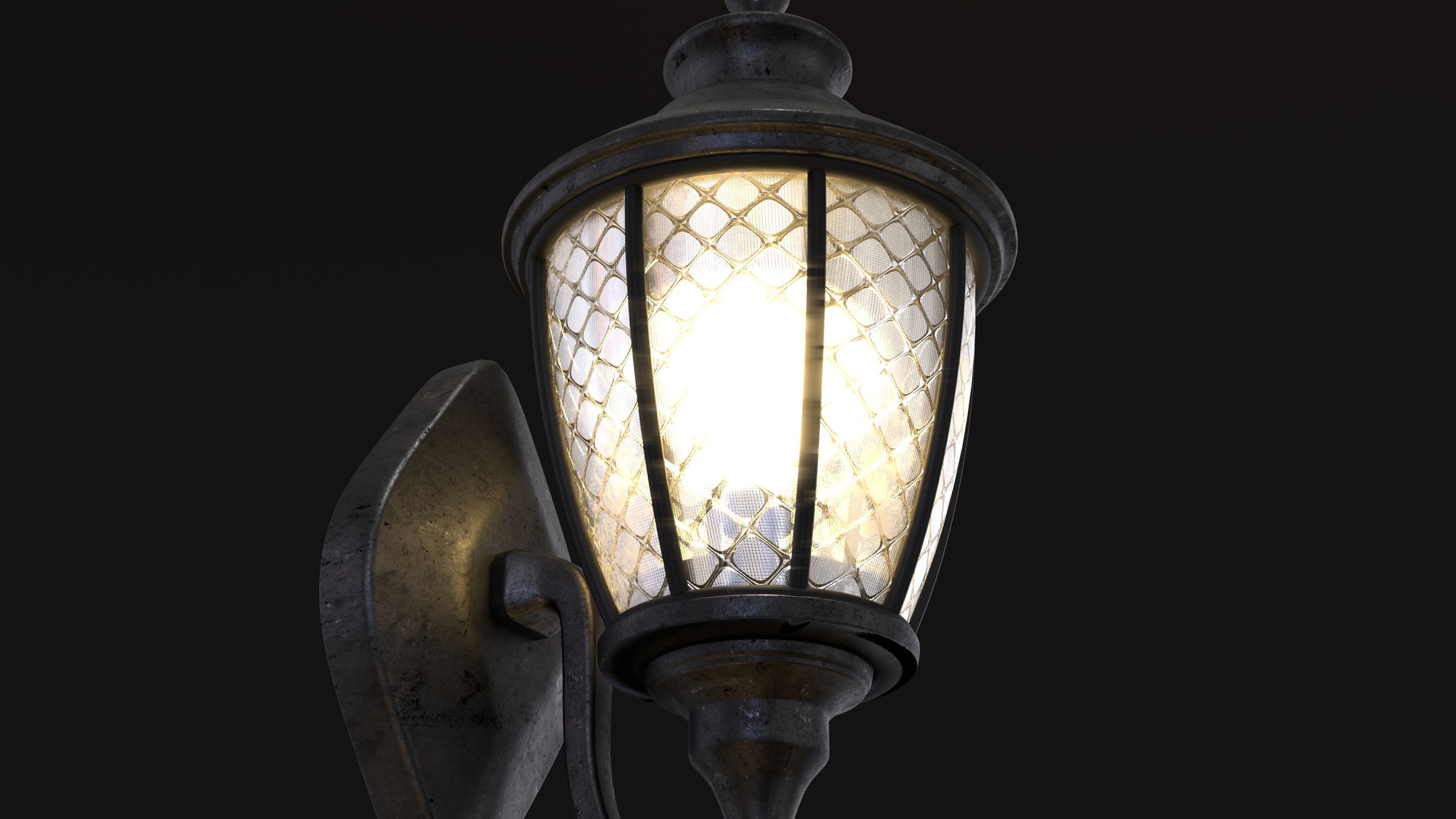 Wall Light 3D Model 3D model_2