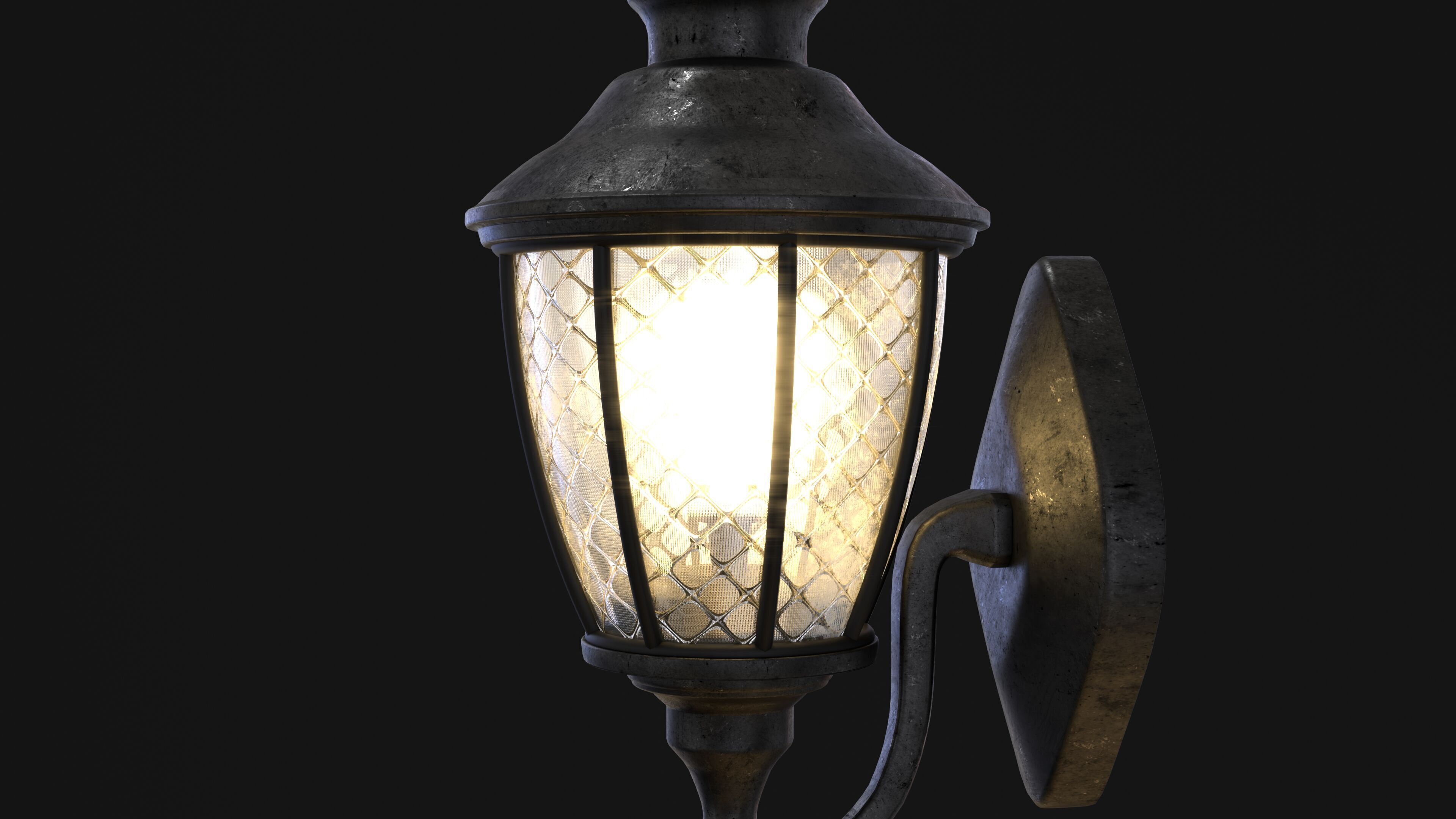 Wall Light 3D Model 3D model_5