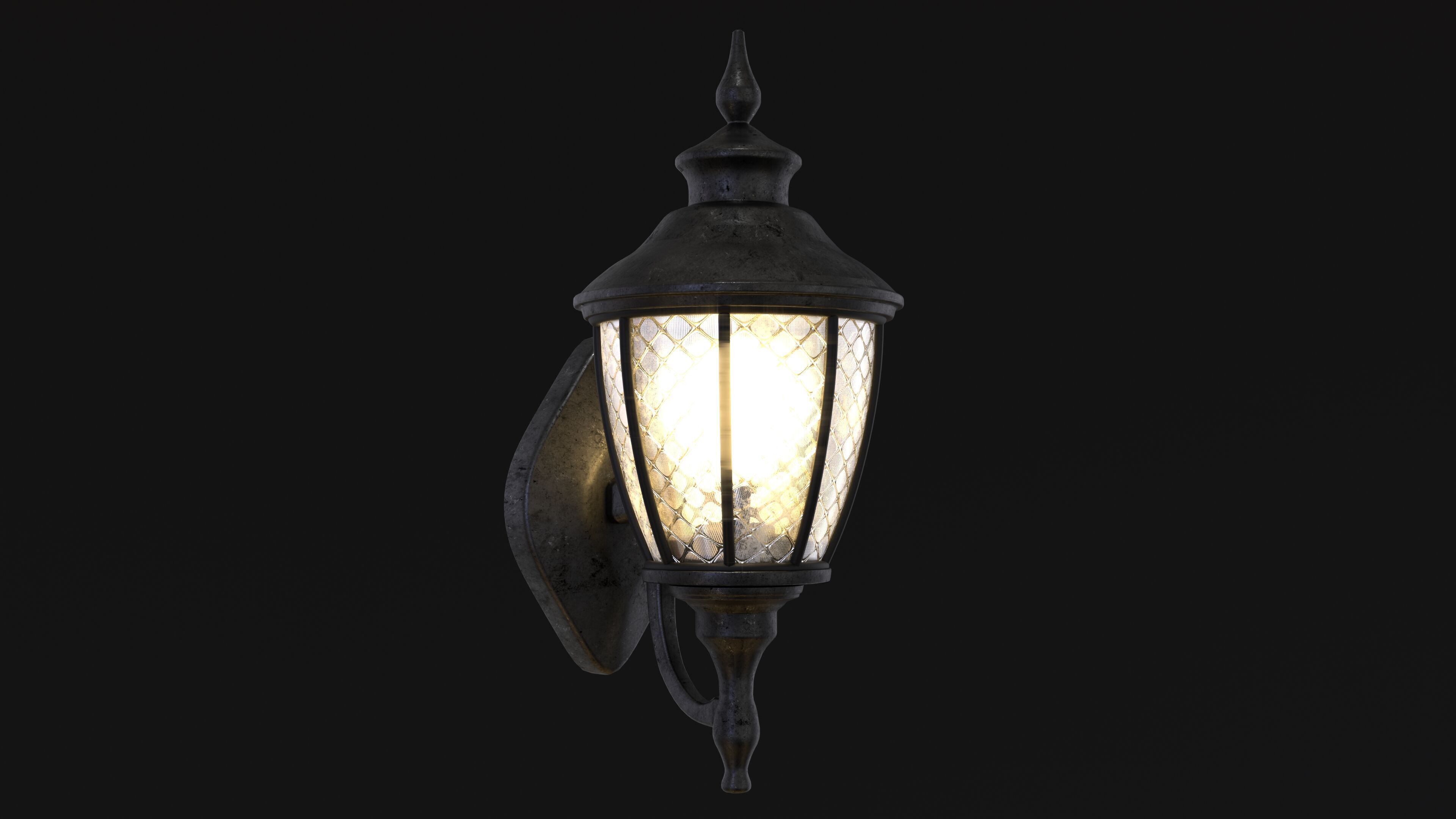 Wall Light 3D Model 3D model_12