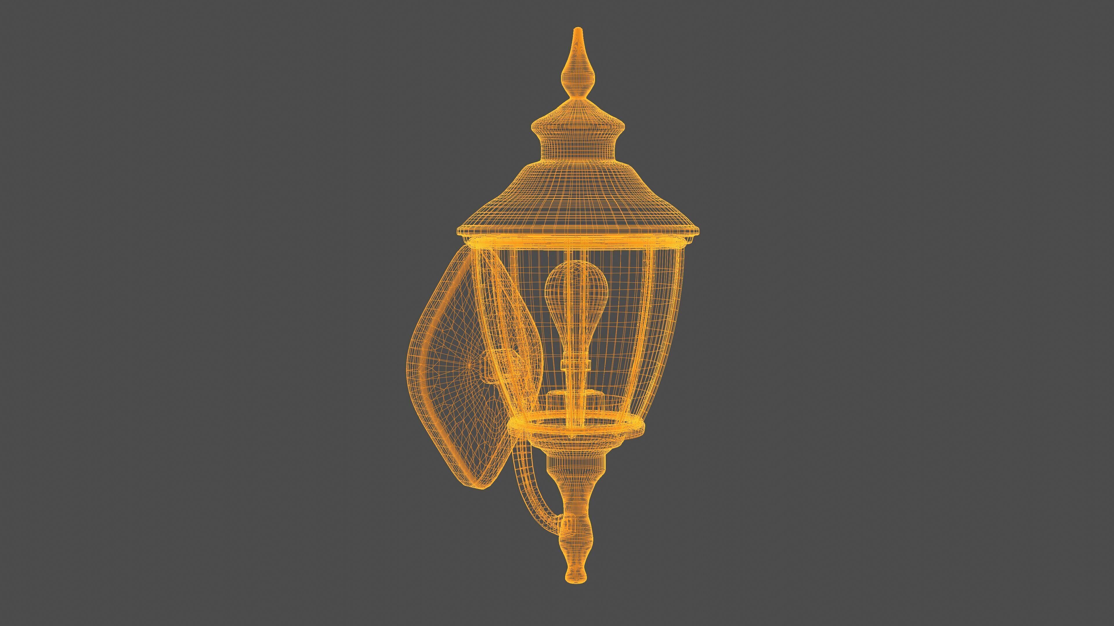 Wall Light 3D Model 3D model_9