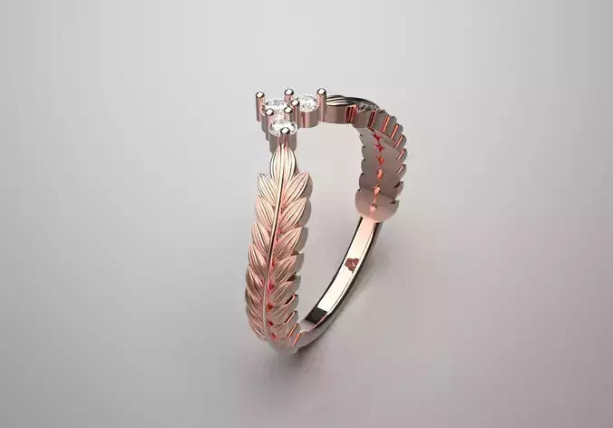 diamond gold ring jr00061