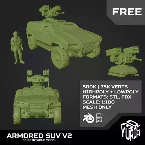 Free Armored SUV V2 