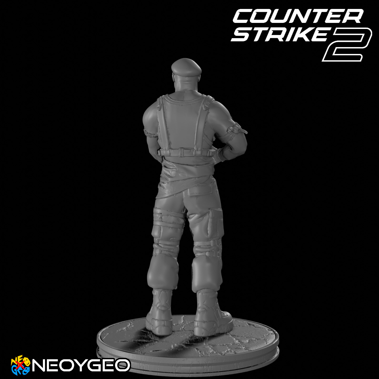COL MANGOS DABISI GUERRILLA WARFARE - COUNTER STRIKE 2 3D print model_4