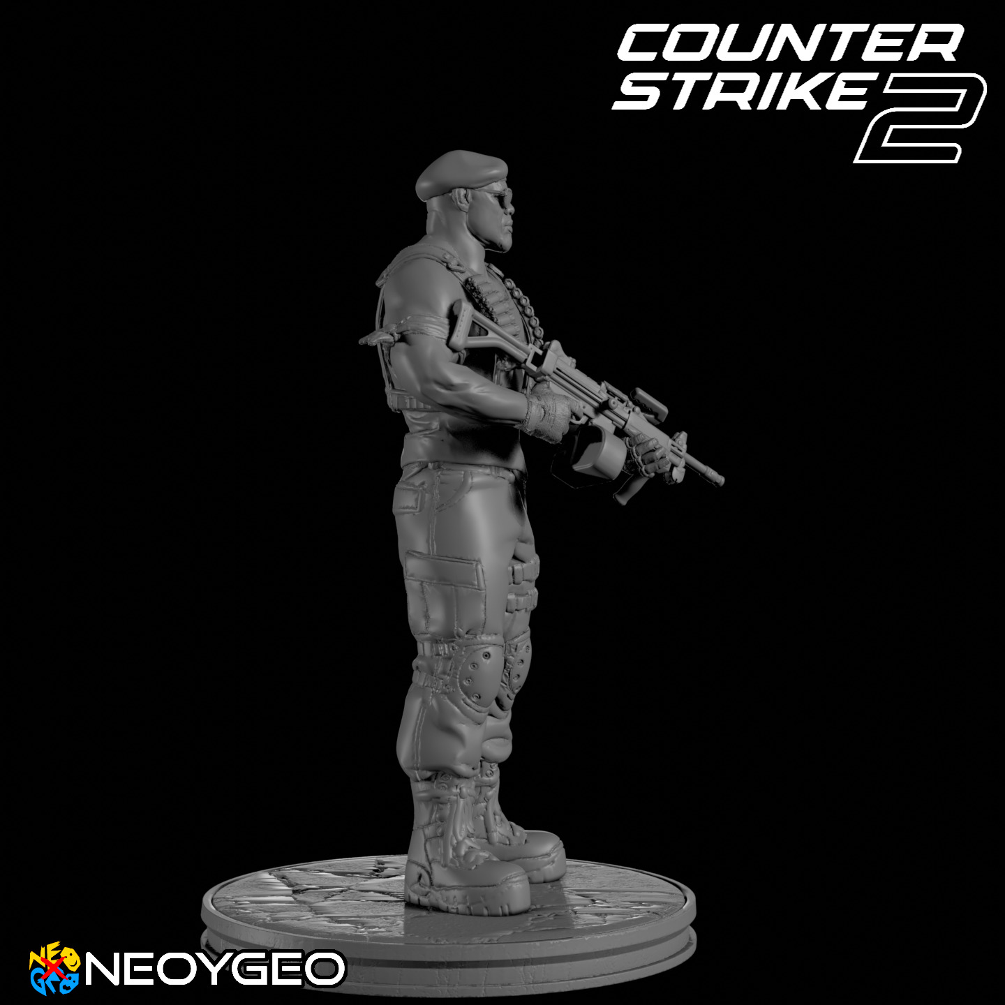 COL MANGOS DABISI GUERRILLA WARFARE - COUNTER STRIKE 2 3D print model_3