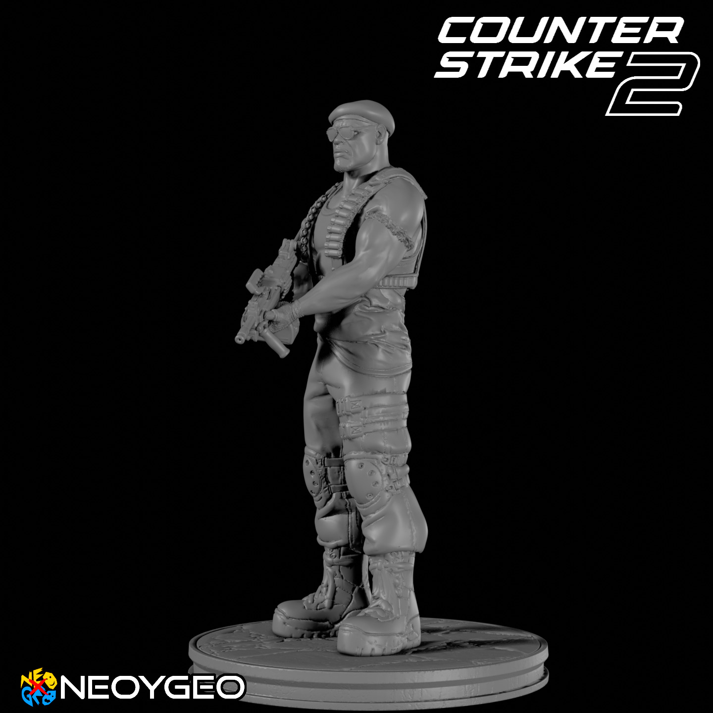 COL MANGOS DABISI GUERRILLA WARFARE - COUNTER STRIKE 2 3D print model_2