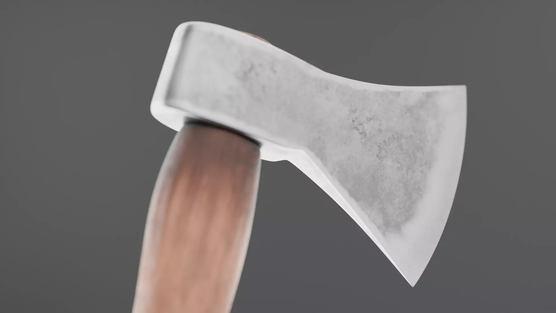 Game-Ready Axe Low-poly 3D model_10